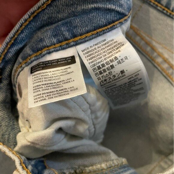 Levi's® Premium 502™ Straight Leg Light Wash Denim Jeans 36” Waist - Picture 3 of 10